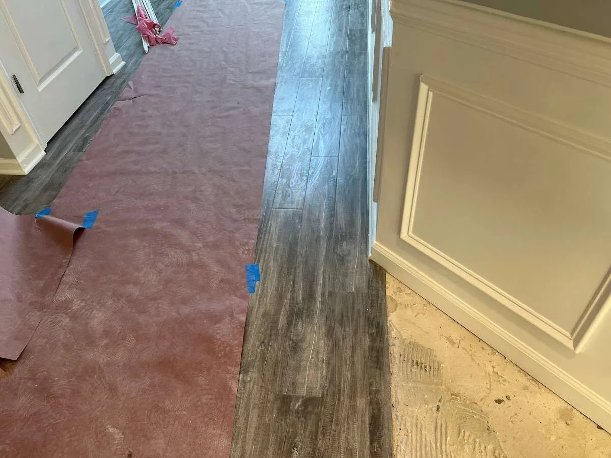 Completed marble shower restoration in Suffield